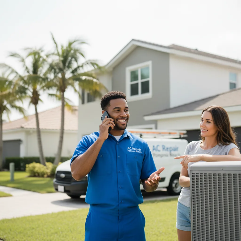 AC Repair Pompano Beach customer support in Henryetta